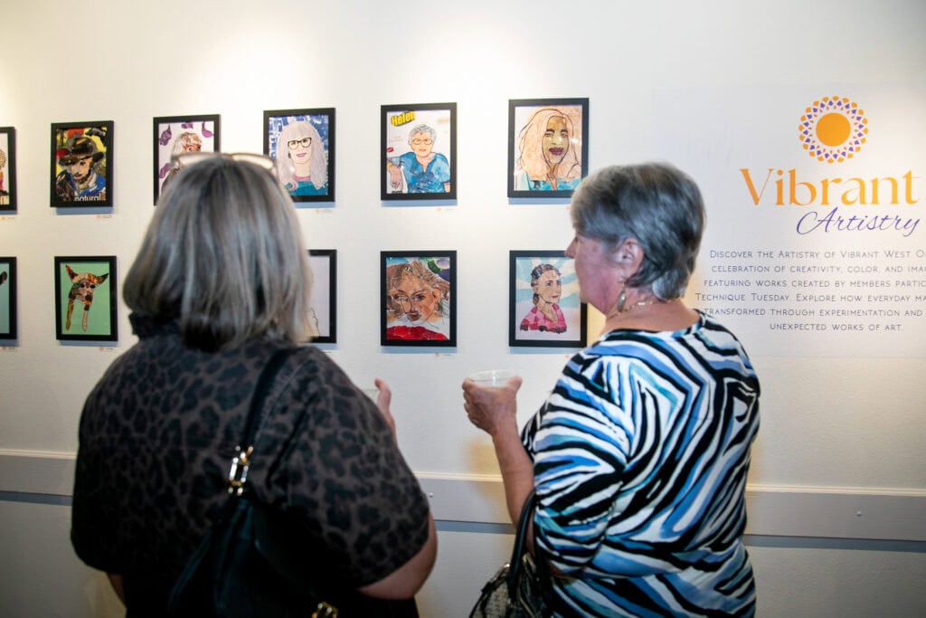 Vibrant art displayed at SOBO Art Gallery in Winter Garden